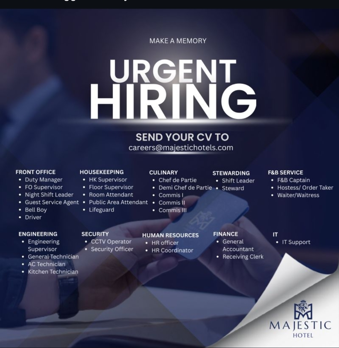 Hiring Now! Make a career. Make a memory. Make it Majestic