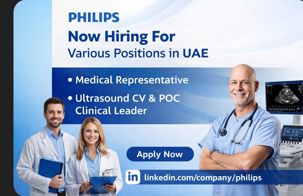 🏥 Philips UAE – Hiring Healthcare Professionals