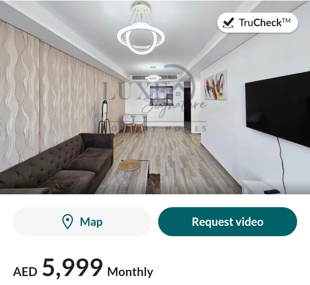 🌆 High-Rise Furnished 1BHK | Lakeside Tower B, IMPZ