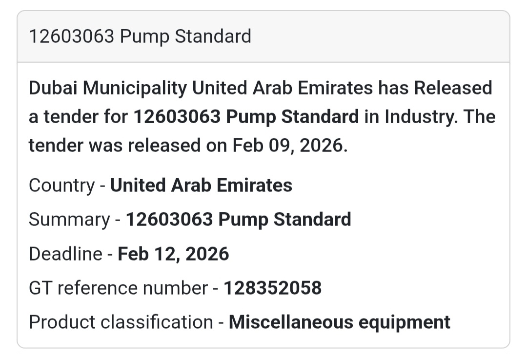 🚰 12603063 Pump Standard